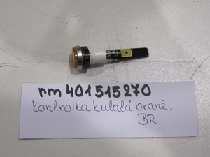 Round orange pilot light for BR, BI