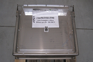 Bathtub complete with bodies (cast iron) for BR80-98ET