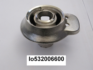 Small burner - lower part cast iron 700, 700S st., with "arrest"