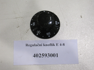 Control knob for pizza oven E-4,8, 12 P-12