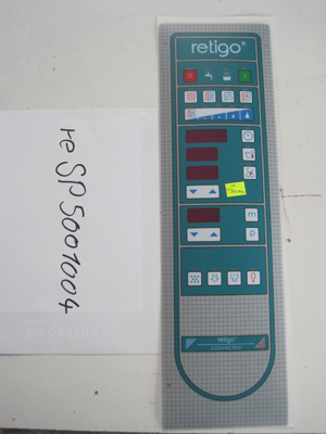 Foil for the BS control panel until 2000-2003 for the Retigo combi oven