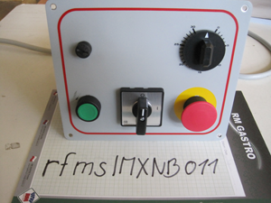 Control panel with buttons TRQ-17,22 (pos. 11)