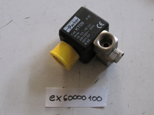 Filling solenoid valve