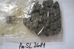 Chain for driving the TRC-22 hook