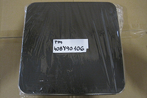 Large 3500W hotplate with rounded corners