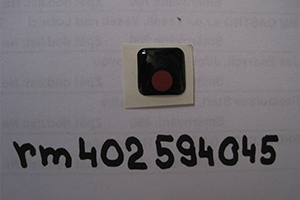 Sticker brand stove RF