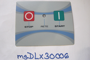 Control panel film DL-40 pos. 6