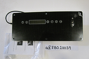 Control panel including electronics complete SHF-511, 711 DO NOT ORDER!!