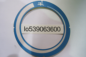 Sticker of the control knob of the water supply CP, BMD