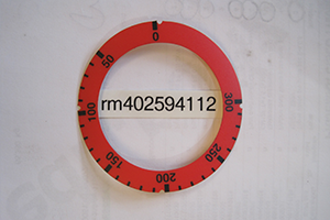 BRM120 reg knob sticker - new