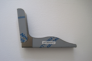 Hinge for SCOX stainless steel shelf - for 3 pipes