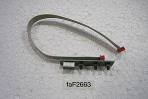 Control panel plate PMF 35/45/55/65 item 3