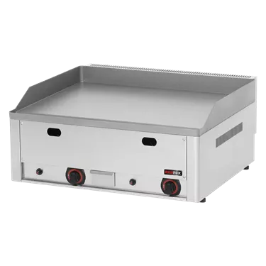 Fry-top griddle plate 65x48 gas smooth counter top | REDFOX - FTH 60 G