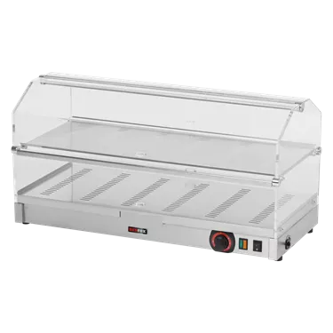 Display case heated 1x shelf 80x35 | REDFOX - VEC 820