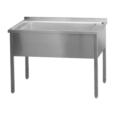 Washing table 120x60x90 - 1x sink 95x51x38 | REDFOX - MSJ 6012