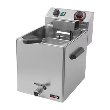 Electric pasta cooker with outlet 8 l tabletop - 3x basket 230 V | REDFOX - VT 07 E/V 3b