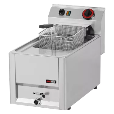 Electric fryer 0,75 kW/l, 8 l without cabinet 400 V | REDFOX - FE 30 ELT
