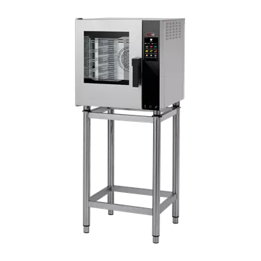 Electric convection oven reinforced version Direct steaming Color touch screen Automatic cleaning Left-hinged door 5x GN 2/3 | REDFOX - MPDN 0523 X ELAM