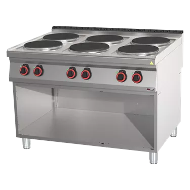Cooking range electric 6x plates | REDFOX - SP 90/120 E