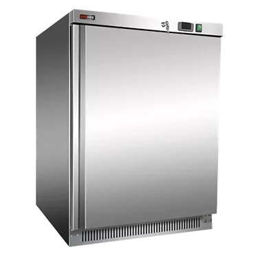 Freezing cabinet 130 l 3x shelf, stainless steel | REDFOX - DF 200 S