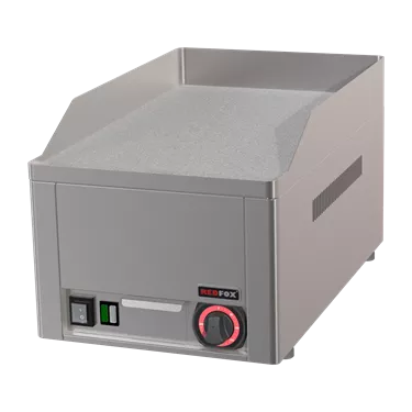 Fry Top Griddle 32x48 electric durable chrome smooth table 230 v | REDFOX - FTHC 30 E