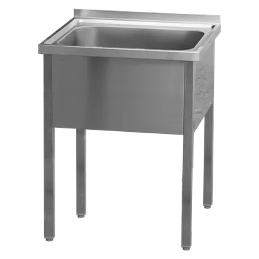 Washing table 70x70x90 - 1x sink 60x50x30 | REDFOX - MSJ 7007