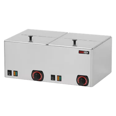 Sausage/vegetable steamer 2x GN 1/2 | REDFOX - WE 11