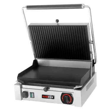 Panini grill smooth electric 41x41 teflon 230 V | REDFOX - PM 2015 LTF