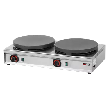 Electric crepés machine elektrický 2 cooking plates 2x d=35 cm 400 V | REDFOX - CRE 235