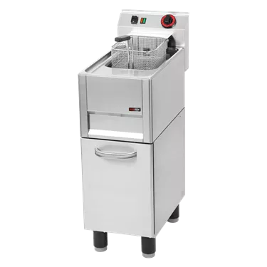 Electric fryer 0,77 kW/l, 13 l on cabinet 400 V | REDFOX - FE 31/13 ELT