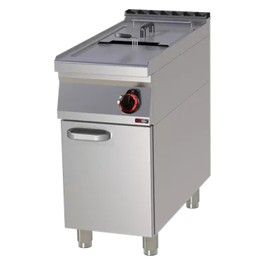 Electric fryer 0,8 kW/l, 17 l on cabinet | REDFOX - FE 90/40-17 E
