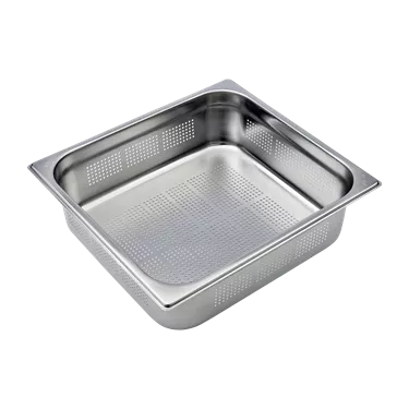 GN container perforated GN 2/3 - 100 stainless steel | REDFOX - GND 2/3-100