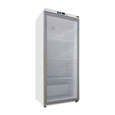Cooling cabinet 305 l, glass door, white | REDFOX - DNR 400/G