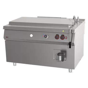 High-capacity boiling kettle gas indirect 300 l with automatic water charge | REDFOX - BIQ 90/140 300 G AWF