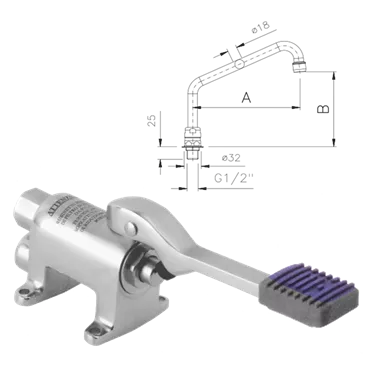 Tap foot operated N | REDFOX - NAB 1 N