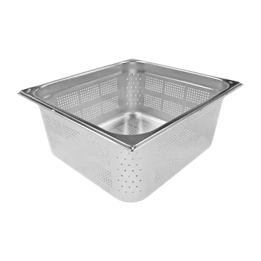 GN container perforated GN 2/3 - 150 stainless steel | REDFOX - GND 2/3-150