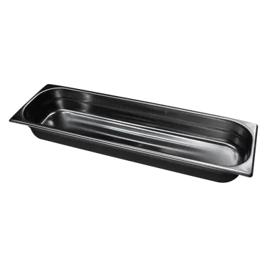 GN container GN 2/4 - 40 handles stainless steel | REDFOX - GN 2/4-40 U