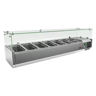 Cooling display 7x GN 1/3 | REDFOX - MCH 3160