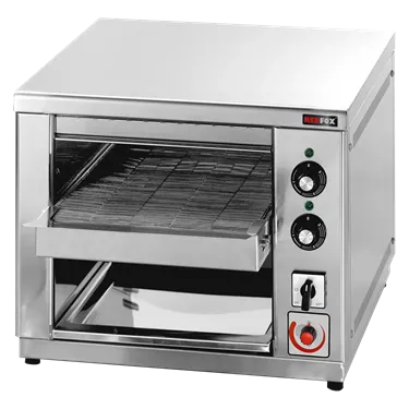 Conveyor toaster 2x holders with regulation | REDFOX - TN 30 plus
