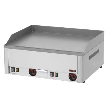 Fry-top griddle plate 65x48 electric smooth counter top 400 V | REDFOX - FTH 60 E