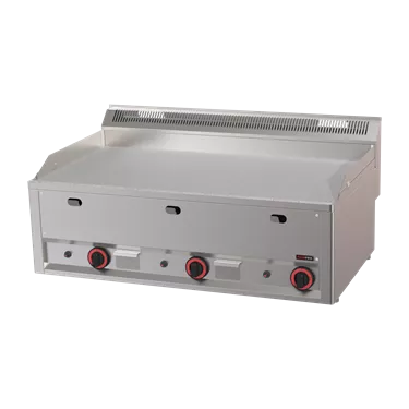 Fry Top Griddle 97x48 gas durable chrome smooth without cabinet | REDFOX - FTHC 90 GL