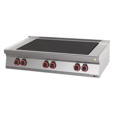 Cooking range electric with 6 solid top plates TOP | REDFOX - SPL 70/012 E