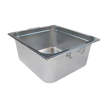 GN container GN 2/3 - 150 handles stainless steel | REDFOX - GN 2/3-150 U