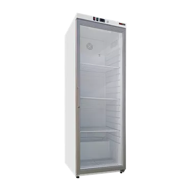 Cooling cabinet 533 l, glass door, white | REDFOX - DNR 600/G