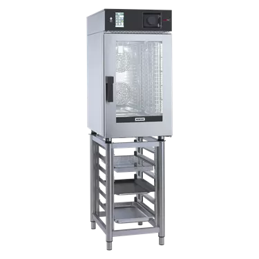 Combi convection steam oven MINI electric 10x GN 1/1 automatic cleaning direct steam touch screen 5´´ 400 V | REDFOX - MSDBD 1011 E