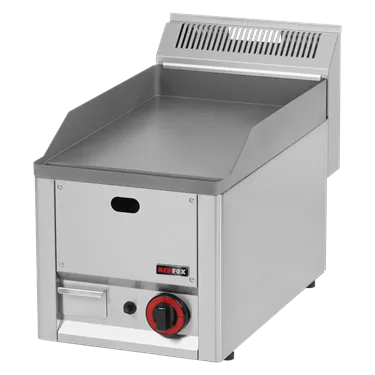 Fry-top griddle plate 32x48 gas smooth without cabinet | REDFOX - FTH 30 GL