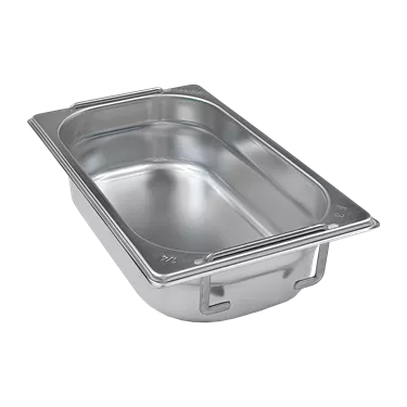 GN container GN 1/4 - 65 handles stainless steel | REDFOX - GN 1/4-65 U