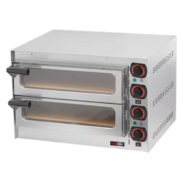 Pizza oven counter top 2 chambers  | REDFOX - FP 67 R