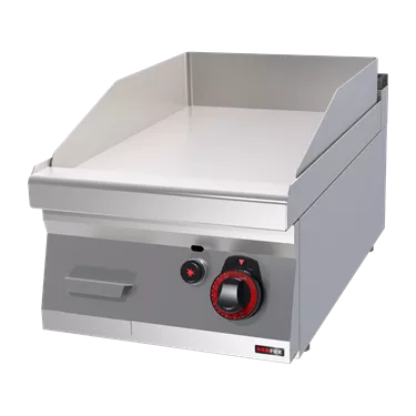 Fry-top griddle plate 40x51 gas smooth without cabinet | REDFOX - FTH 70/04 G