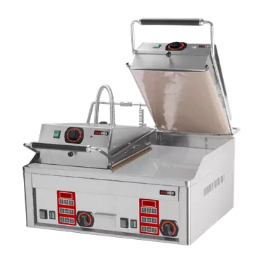 Fry Top Griddle electric smooth durable chrome | REDFOX - FTHC 60 ED + 2x KD 30 T